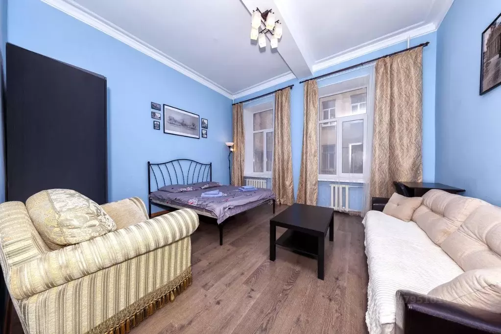2-к кв. Санкт-Петербург ул. Рубинштейна, 20 (65.0 м) - Фото 0