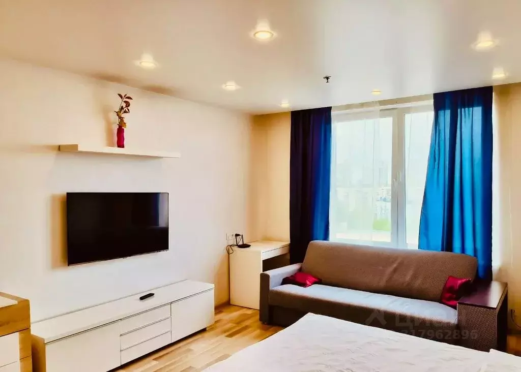 Студия Санкт-Петербург ул. Хошимина, 16А (30.0 м) - Фото 1