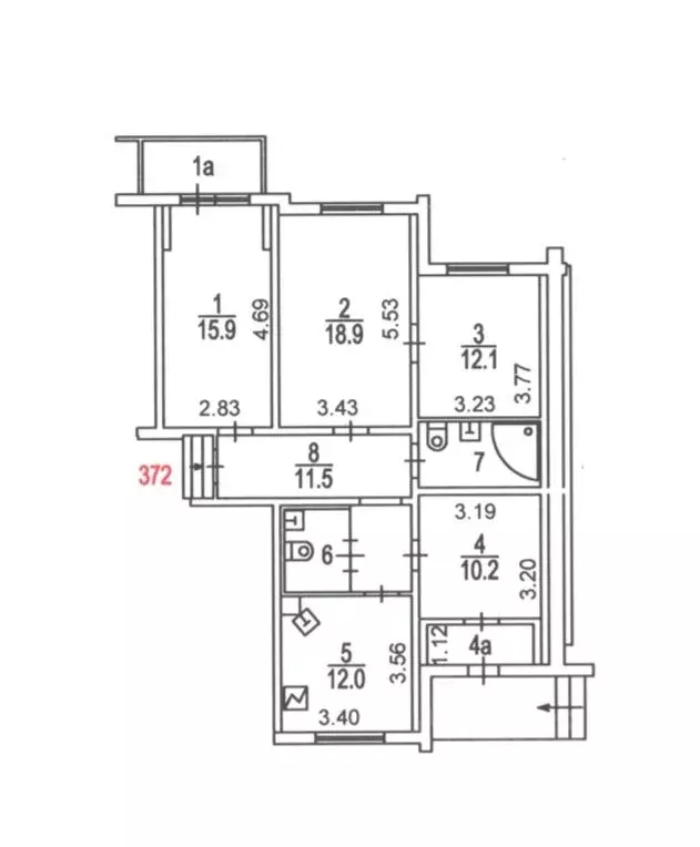 Помещение свободного назначения в Москва Марьинский бул., 10 (93 м) - Фото 1