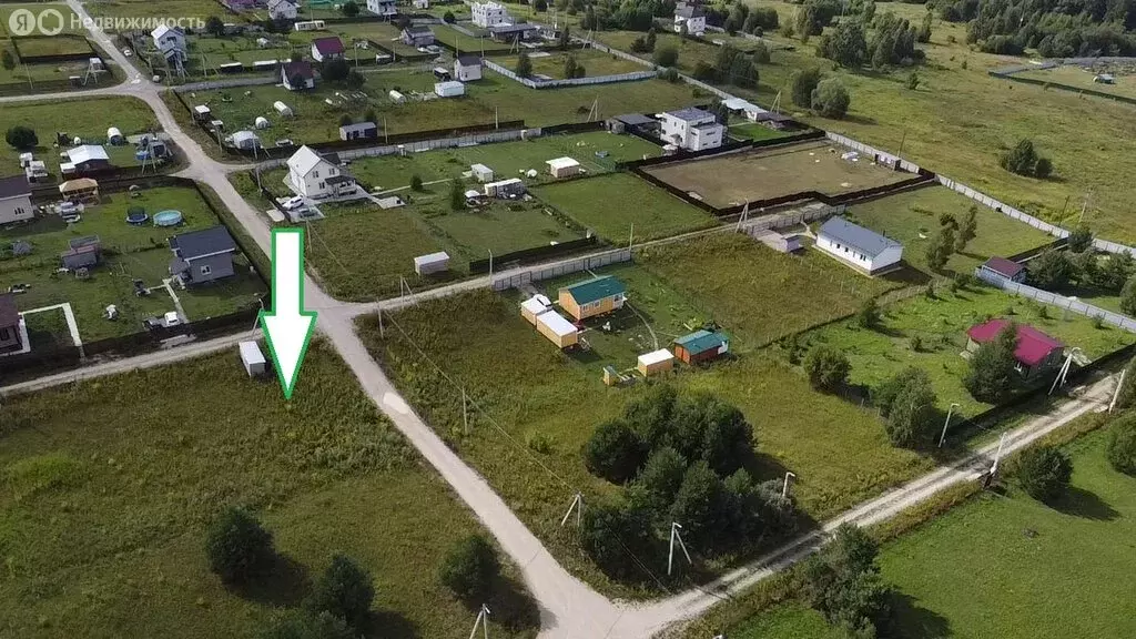 Участок в Московская область, городской округ Серпухов, коттеджный ... - Фото 1