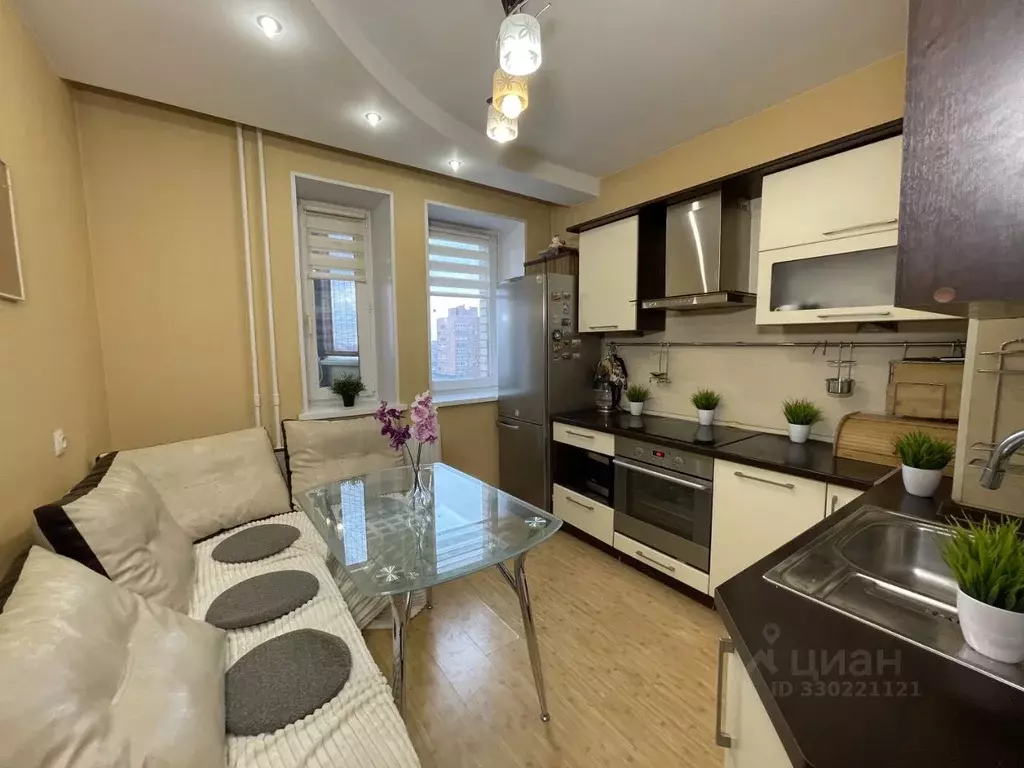 1-к кв. Санкт-Петербург ул. Бутлерова, 40 (34.5 м) - Фото 2