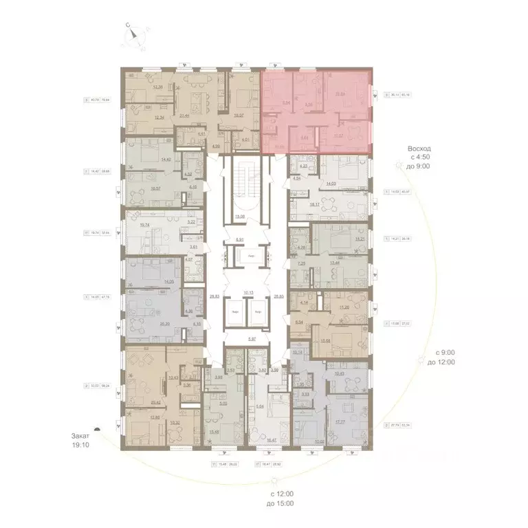 3-к кв. Башкортостан, Уфа бул. Яркий (65.16 м) - Фото 2