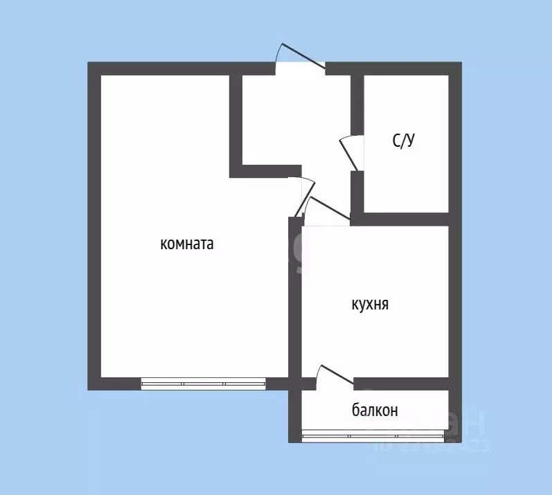 1-к кв. Удмуртия, Ижевск ул. Ключевой Поселок, 83А (35.3 м) - Фото 2