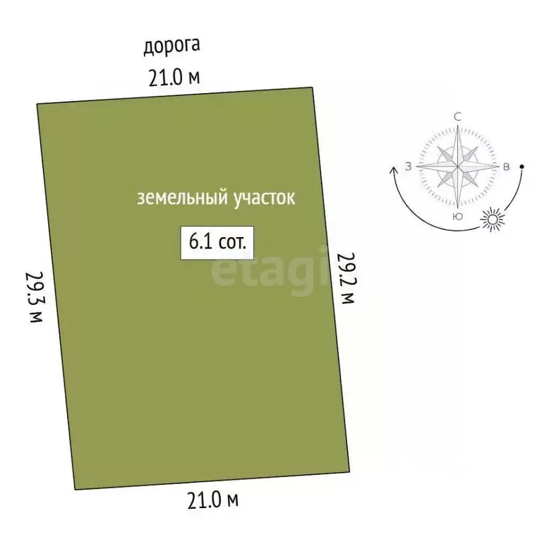 Участок в Тюменская область, Тюменский муниципальный округ, с. ... - Фото 2