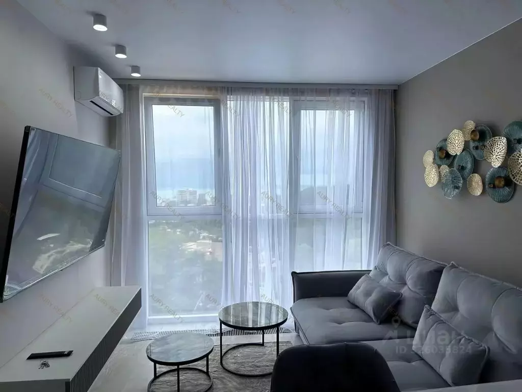 1-к кв. Краснодарский край, Сочи Бытха мкр, ул. Ясногорская, 16/6к1 ... - Фото 2