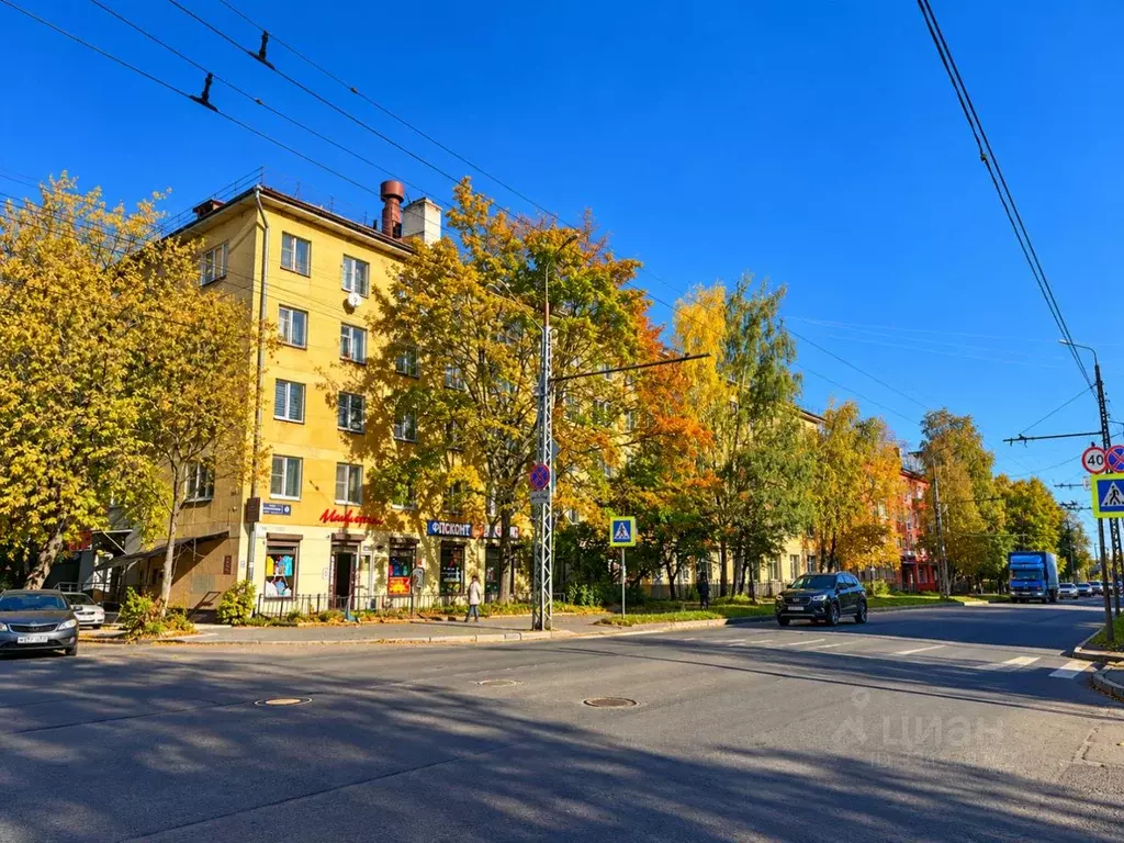 3-к кв. Карелия, Петрозаводск просп. Александра Невского, 46 (56.4 м) - Фото 1