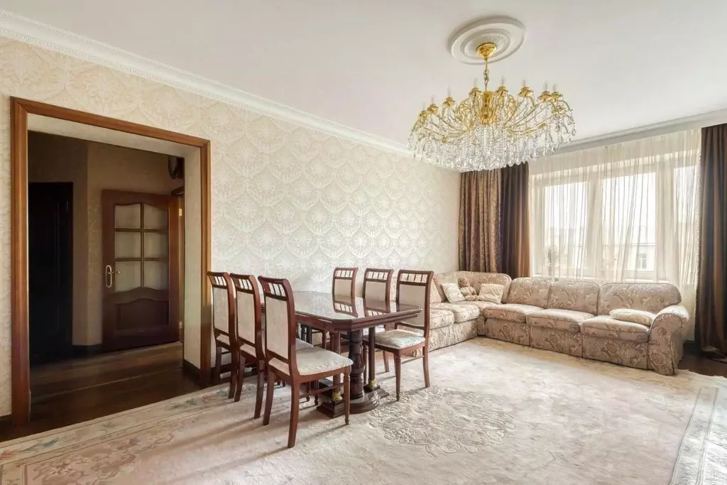 3-к кв. Москва Скаковая ул., 5 (105.0 м) - Фото 1