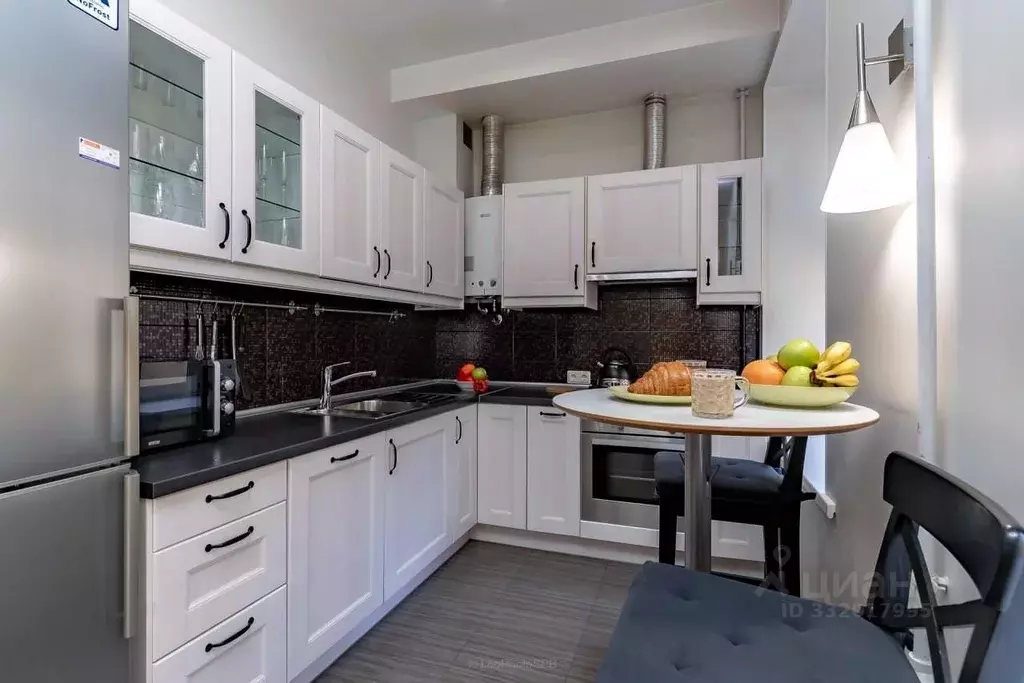 2-к кв. Санкт-Петербург наб. Реки Фонтанки, 92Б (63.1 м) - Фото 1