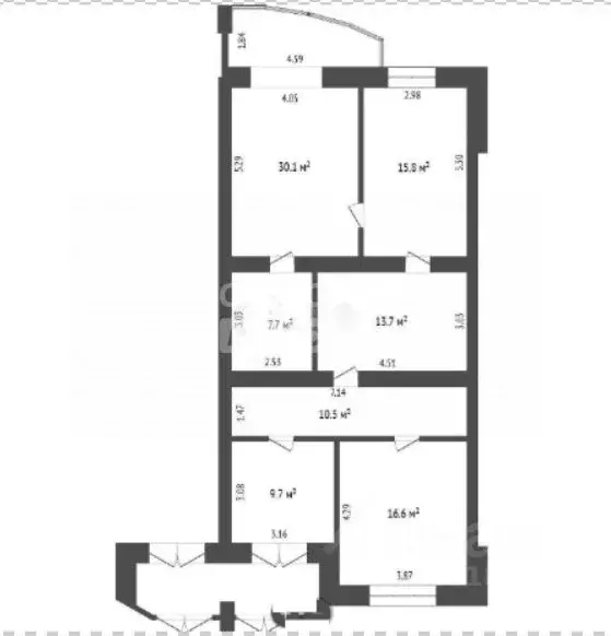Офис в Тюменская область, Тюмень ул. Орджоникидзе, 11 (104 м) - Фото 2