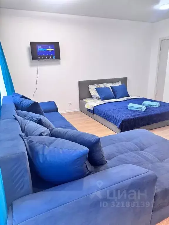 Студия Московская область, Одинцово ул. Березовая, 4к2 (35.0 м) - Фото 1