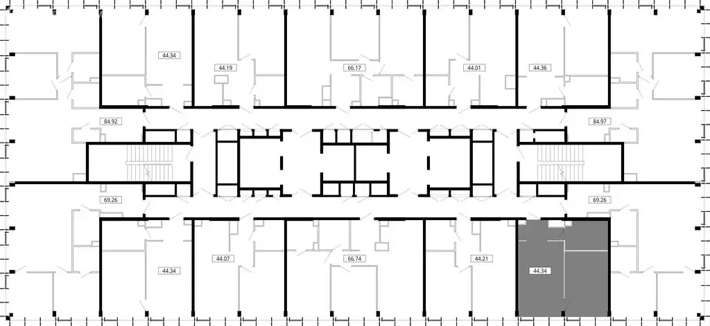 1-комнатная квартира: Москва, 4-я улица Марьиной Рощи, 10к3 (44.1 м) - Фото 1