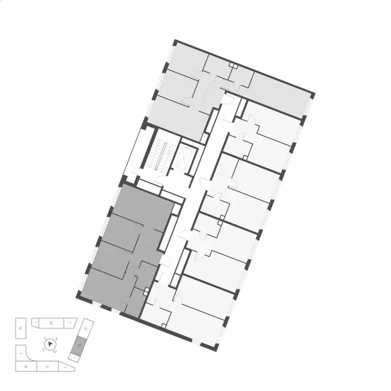 3-к кв. Москва проезд Проектируемый № 7021А (73.1 м) - Фото 1