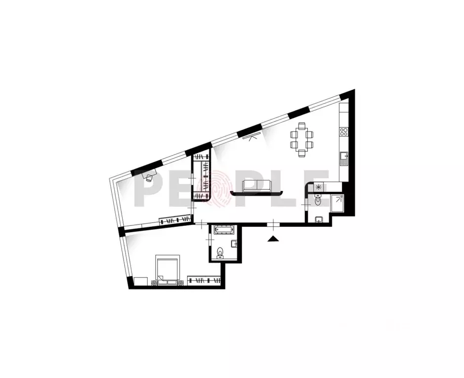 3-к кв. Москва ул. Народного Ополчения, 15К3 (98.0 м) - Фото 1