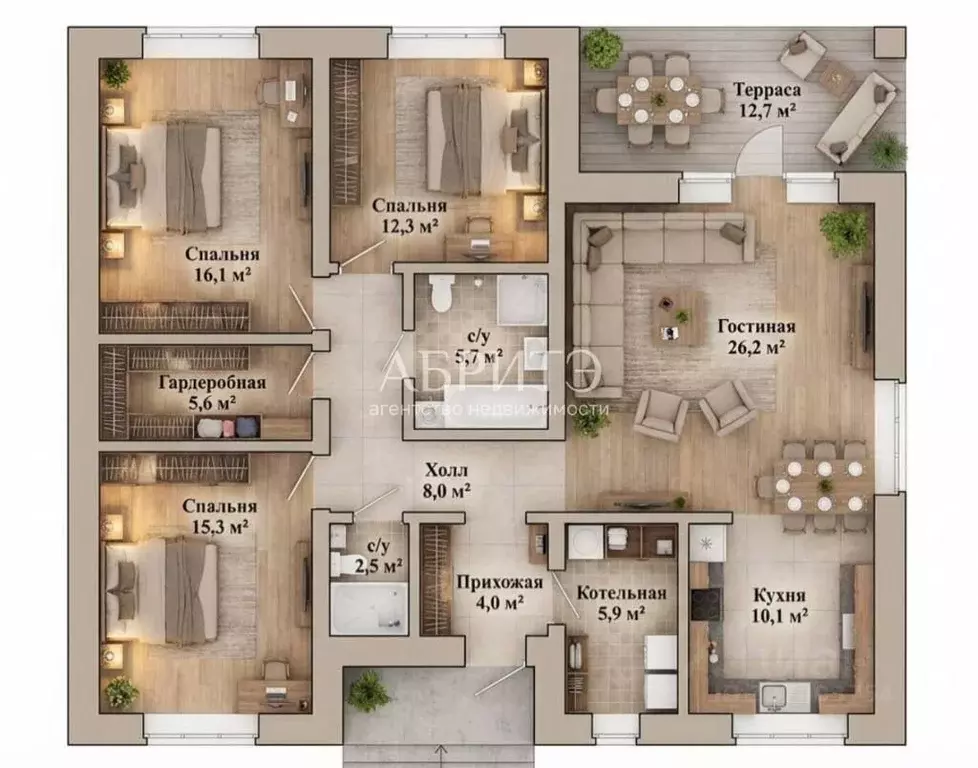 Дом в Липецкая область, Липецкий муниципальный округ, с. Косыревка ул. ... - Фото 2