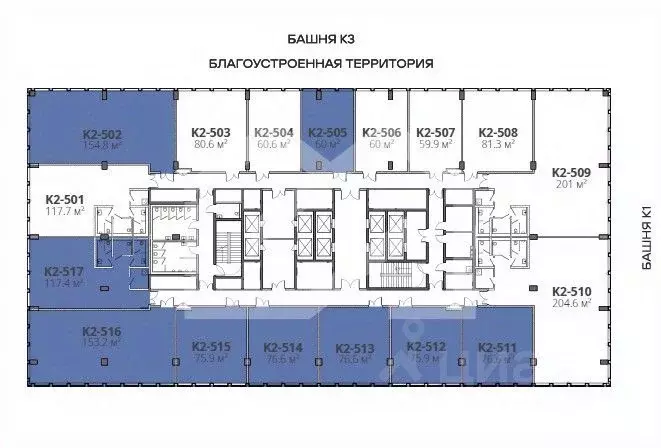 Помещение свободного назначения в Москва Старокалужское ш., 64С1 (153 ... - Фото 2