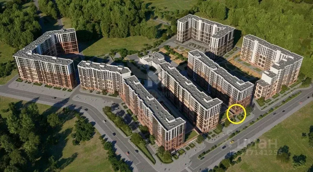 Помещение свободного назначения в Ленинградская область, Мурино ... - Фото 1