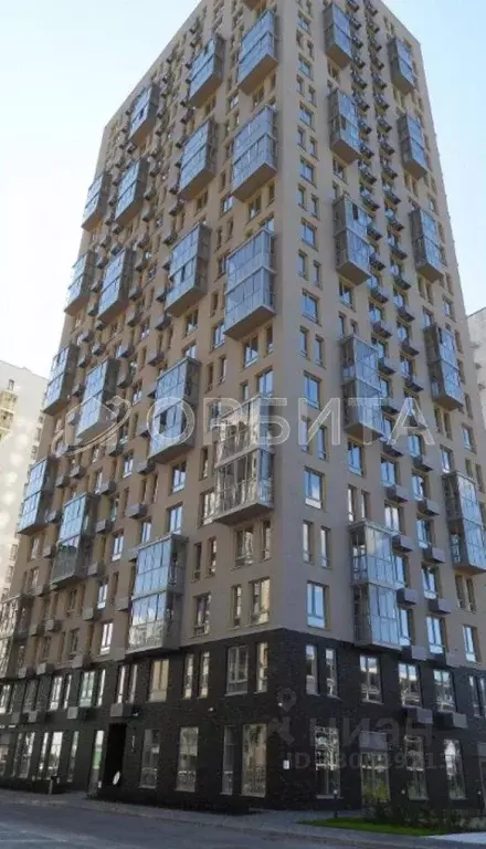 Студия Тюменская область, Тюмень ул. Юрия Рогачева, 9к2 (23.8 м) - Фото 2