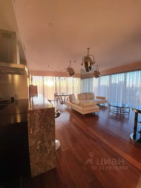 3-к кв. Москва 1-й Красногвардейский проезд, 21с1 (155.0 м) - Фото 0