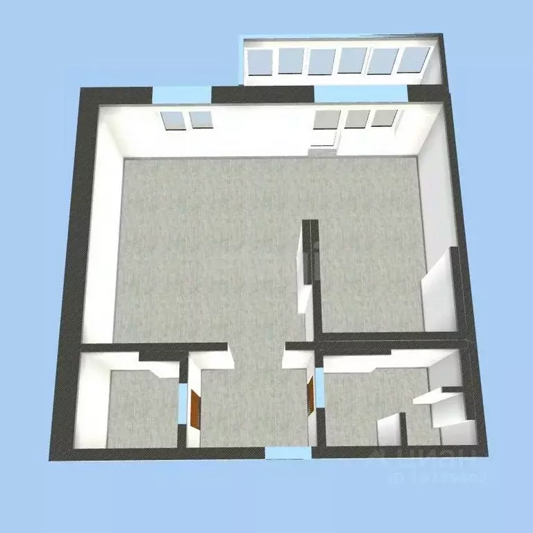 1-к кв. Башкортостан, Уфа ул. Бориса Домашникова, 22 (48.8 м) - Фото 1