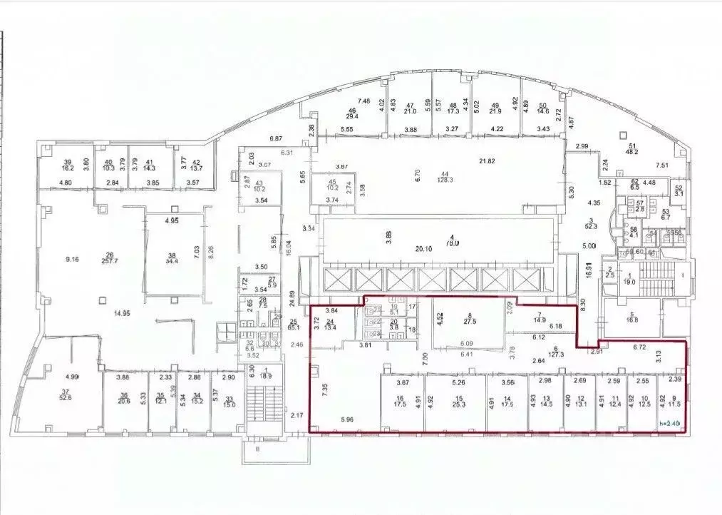 Офис в Москва ул. Ивана Франко, 8 (465 м) - Фото 2