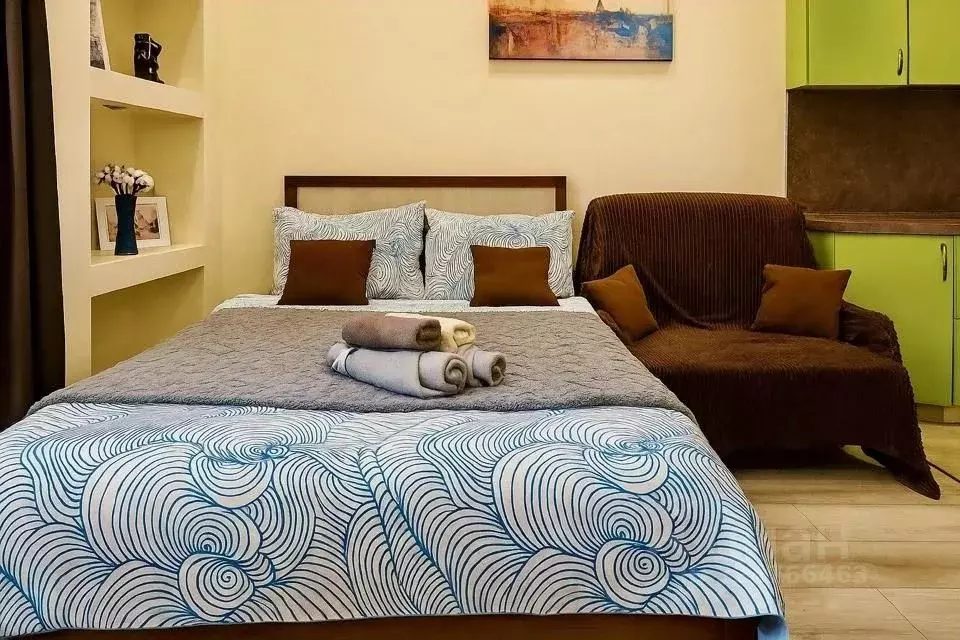 1-к кв. Московская область, Домодедово Южный мкр, ул. Курыжова, 30 ... - Фото 1