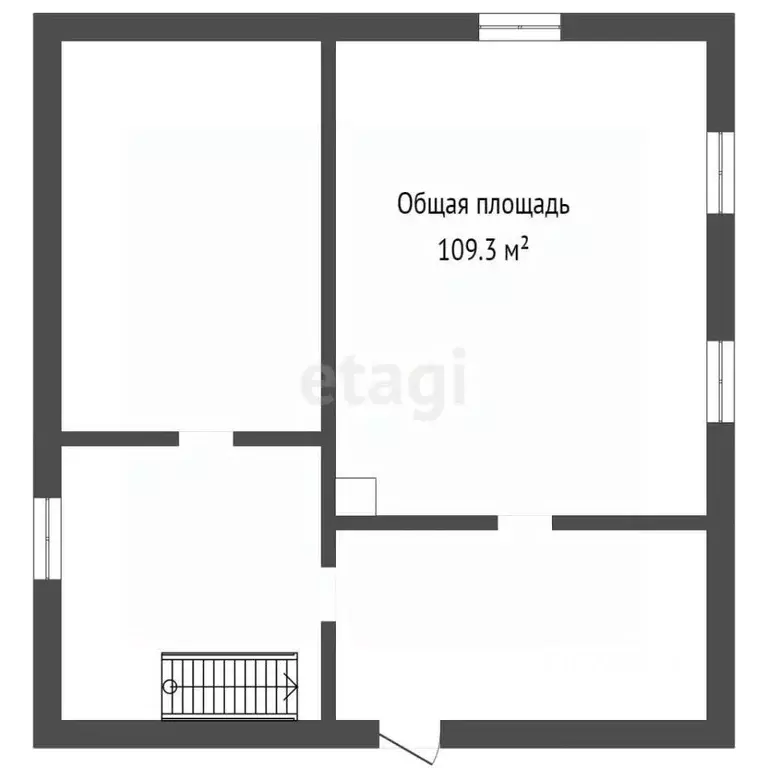 Дом в Кемеровская область, Новокузнецк ул. Менжинского, 7 (109 м) - Фото 1