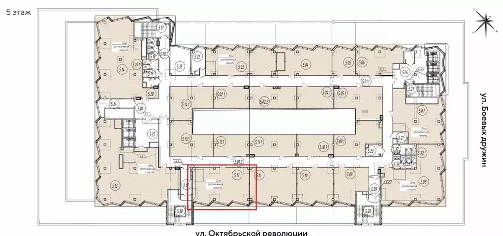 Офис в Свердловская область, Екатеринбург ул. Боевых Дружин, 20 (112 ... - Фото 2