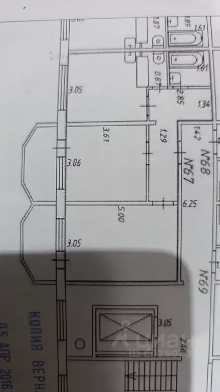 2-к кв. Приморский край, Уссурийск Слободская ул., 12 (49.0 м) - Фото 1