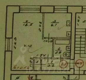 1-к кв. Ярославская область, Ярославль ул. Гоголя, 13 (31.4 м) - Фото 2