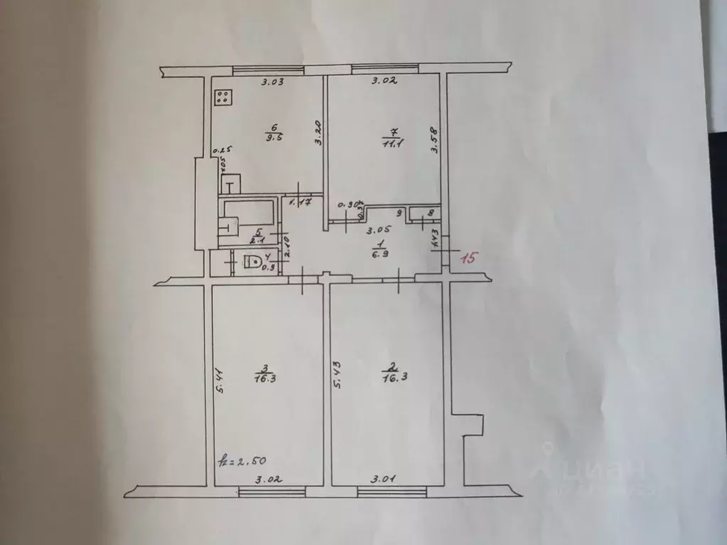 3-к кв. Тверская область, Ржев ул. Челюскинцев, 25 (63.9 м) - Фото 0