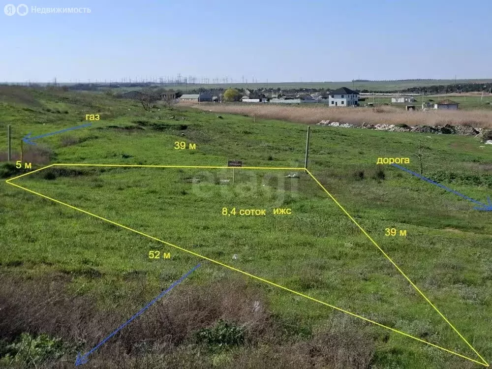 Участок в Феодосия, улица Космонавтов (8.41 м) - Фото 2