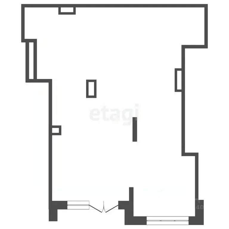 Торговая площадь в Тюменская область, Тюмень Комбинатская ул., 16к1 ... - Фото 2