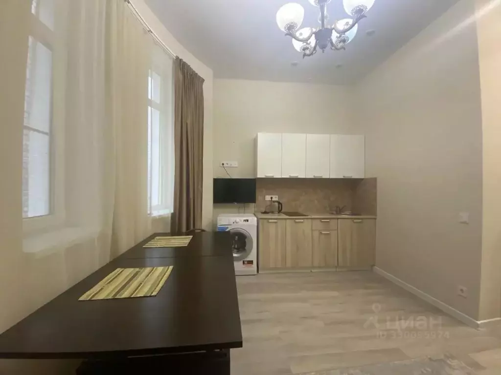 Студия Краснодарский край, Сочи Новый Сочи мкр, ул. Клубничная, 1/17 ... - Фото 1