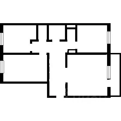 3-к кв. Кемеровская область, Кемерово Московский просп., 9 (69.0 м) - Фото 2