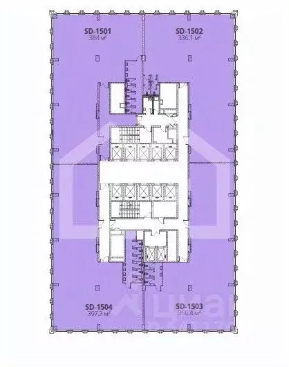Помещение свободного назначения в Москва Дмитровский проезд, вл1Г (356 ... - Фото 2