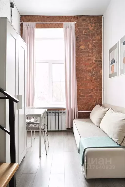 Студия Санкт-Петербург ул. Правды, 17 (16.0 м) - Фото 0