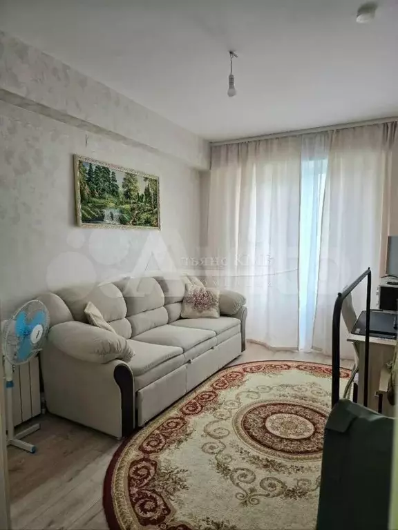 1-к. квартира, 33,9 м, 1/9 эт. - Фото 1