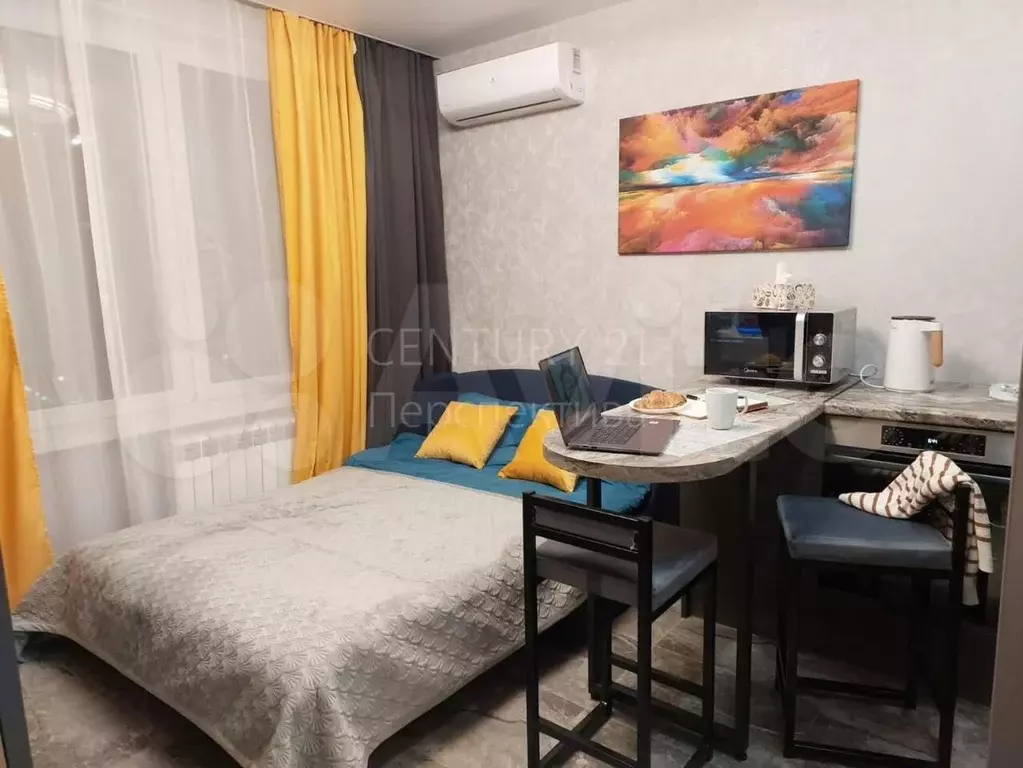 Квартира-студия, 19,5 м, 9/25 эт. - Фото 1