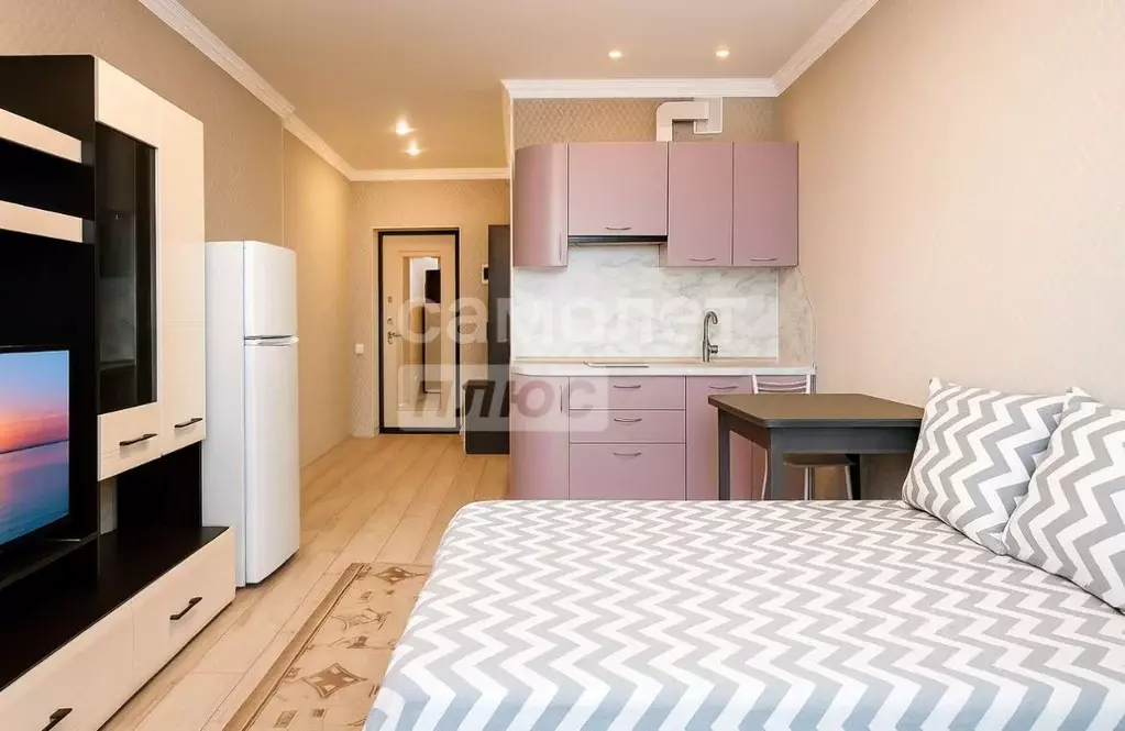 Студия Краснодарский край, Анапа Таманская ул., 121к14 (25.0 м) - Фото 1