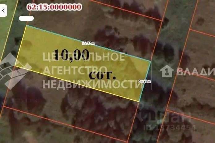 Участок в Рязанская область, Рязанский район, Варсковское с/пос  (10.0 ... - Фото 2