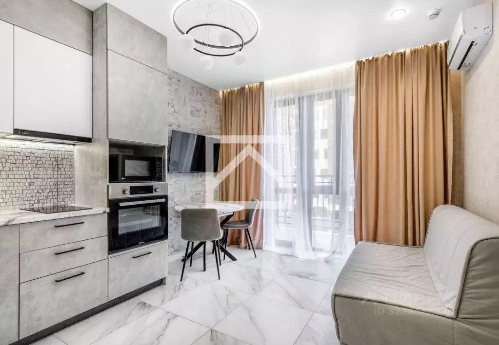 1-к кв. Крым, Ялта муниципальный округ, Восход пгт ул. Авроры, 77 ... - Фото 2