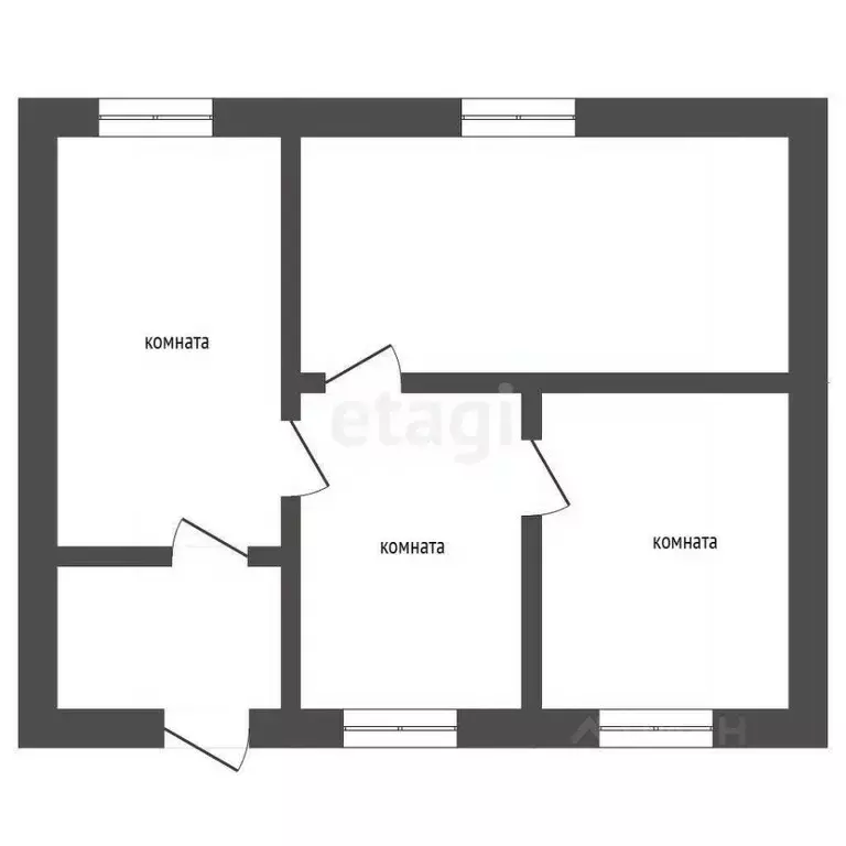 Дом в Ярославская область, Рыбинск ул. Труда, 59 (71 м) - Фото 2