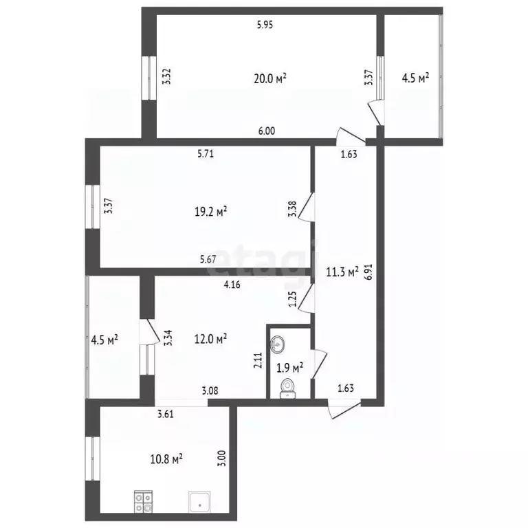 3-к кв. Крым, Феодосия ул. Боевая, 4 (103.4 м) - Фото 2