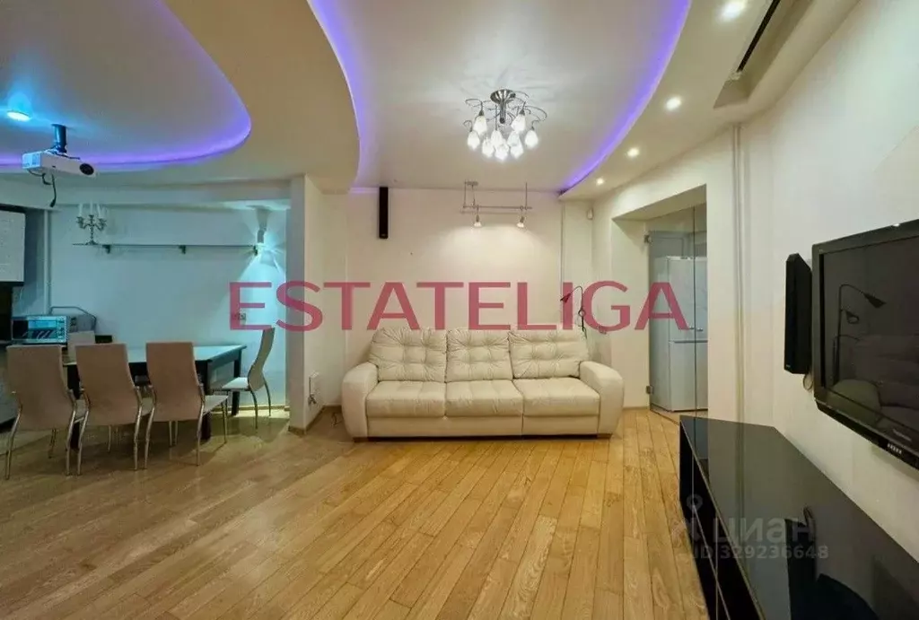 4-к кв. Москва Нагатинская наб., 18к1 (90.0 м) - Фото 1