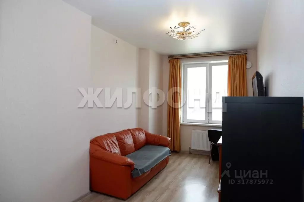 1-к кв. Новосибирская область, Новосибирск ул. Петухова, 105 (33.9 м) - Фото 1