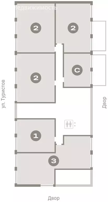 2-комнатная квартира: Екатеринбург, Мраморская улица, 27/2 (82.17 м) - Фото 1