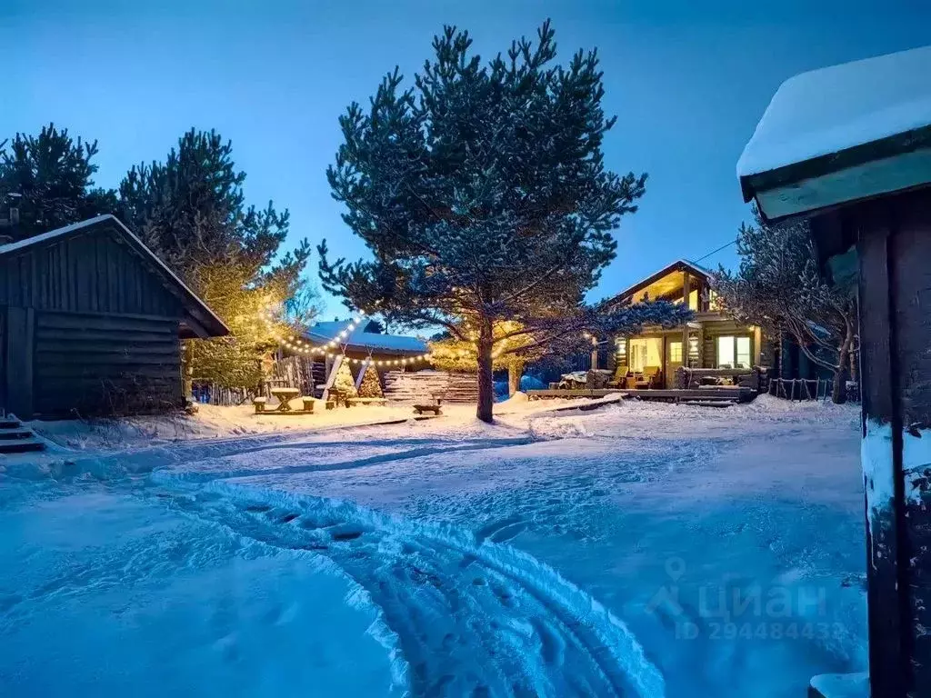Дом в Карелия, Олонецкий район, Ильинское с/пос, д. Устье Тулоксы ул. ... - Фото 1