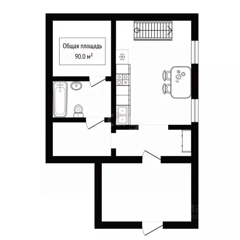 Дом в Алтай, Горно-Алтайск ул. Суремея, 16 (90 м) - Фото 1