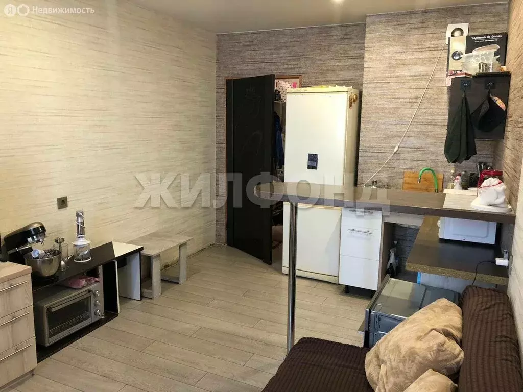 Квартира-студия: Новосибирск, улица Дмитрия Шмонина, 4 (19.9 м) - Фото 1