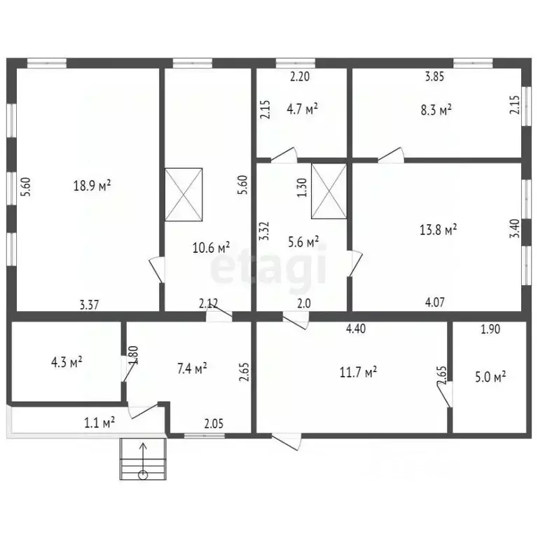 2-к кв. Забайкальский край, Чита Крестьянская ул., 86 (29.5 м) - Фото 1